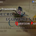 BA Economics - Micro economics II - Previous Question Papers