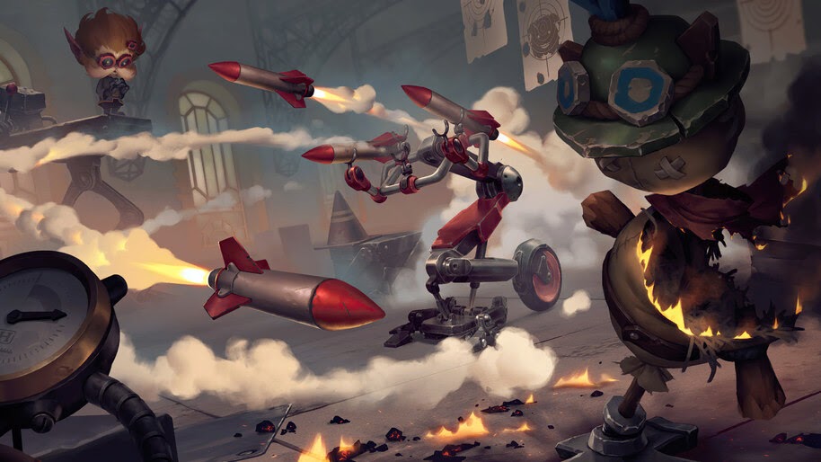 Mk5: Rocket Blaster, Legends of Runeterra, 4K, #3.1790