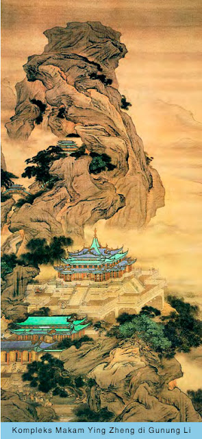 Kompleks Makam Ying Zheng di Gunung Li