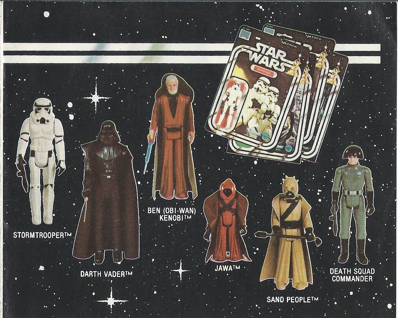 the sphinx The first Kenner Star Wars catalog (1978)