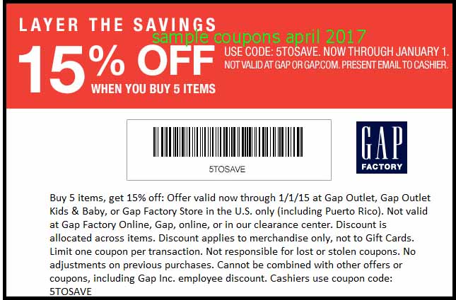 Gap coupons printable may 2018