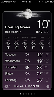 iphone weather screenshot