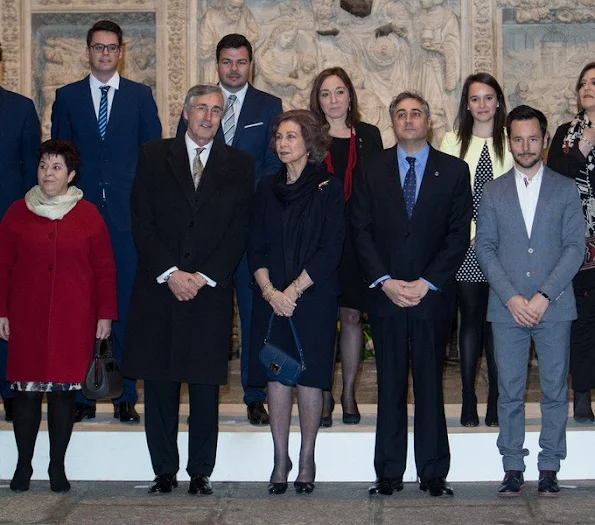 Queen Sofia of Spain attends the opening concert of the "Chamber Music in the World Heritage Cities" (Spanish: Musica De Camara En Las Ciudades Patrimonio De La Humanidad) at Ávila Cathedral