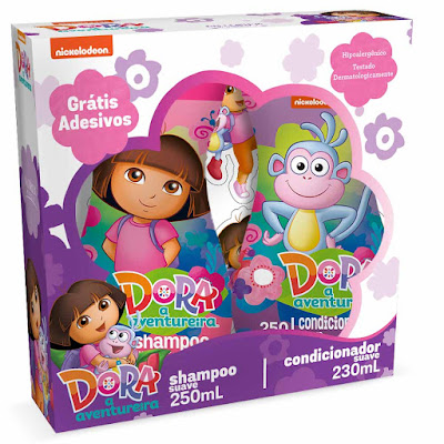 kit shampoo e condicionador Dora kit shampoo e condicionador Dora