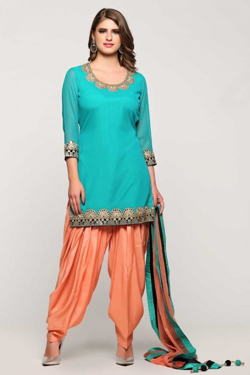 Wedding Wear Patiala Suit