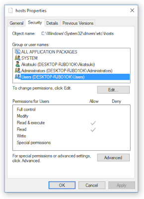 Cách để chỉnh sửa file hosts