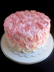 cake rose ombre pink roses cakes birthday simple easy pretty did culinary couture swirl any kilo hear god ever prettiest