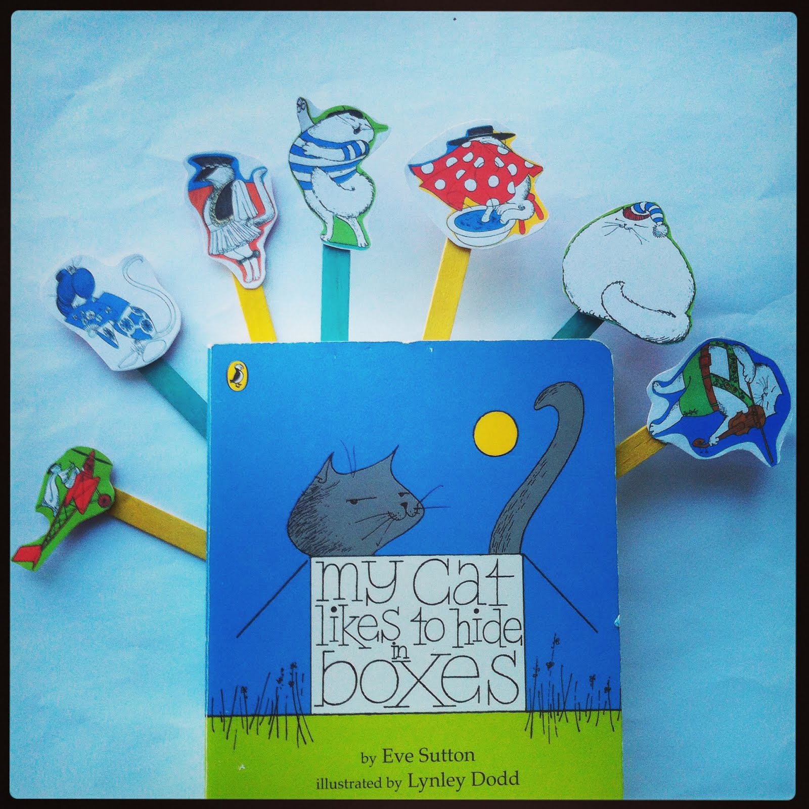 Along Came Poppy My Cat Likes to Hide in Boxes by Eve Sutton (A book