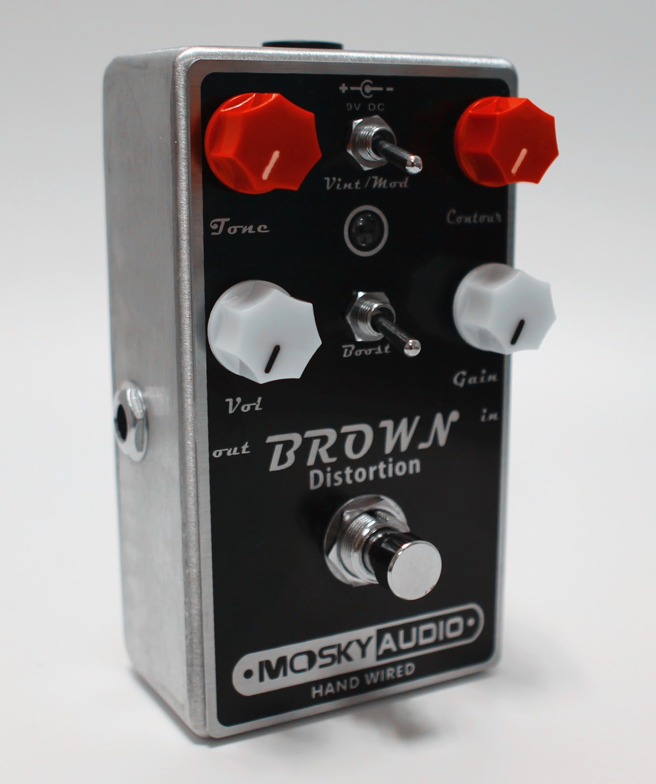 STOMP BOX STEALS: OVERDRIVE- MOSKY NEW HAND MADEa heads up