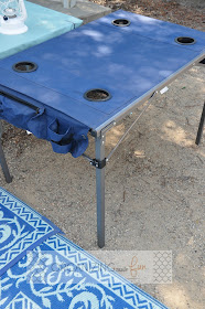 Folding travel table for camping :: OrganizingMadeFun.com