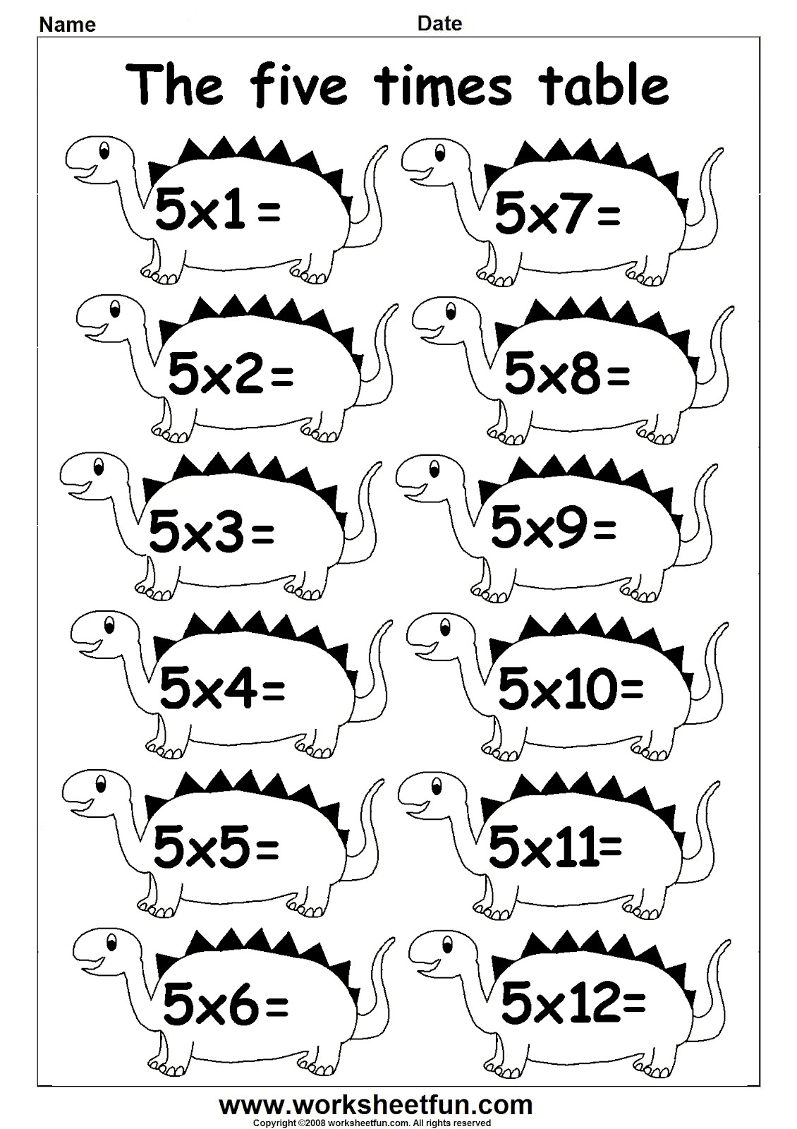 Arab Unity School | Grade 1 D | Blog: Multiplication worksheet