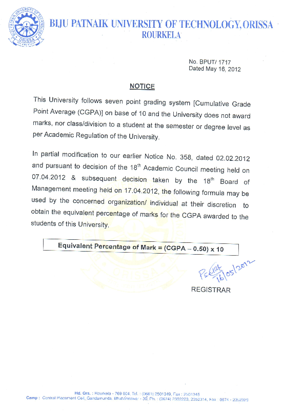 bput-cgpa-to-percentage-conversion-certificate-rules-download