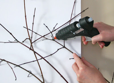 Cómo hacer un cuadro con ramas en Recicla Inventa