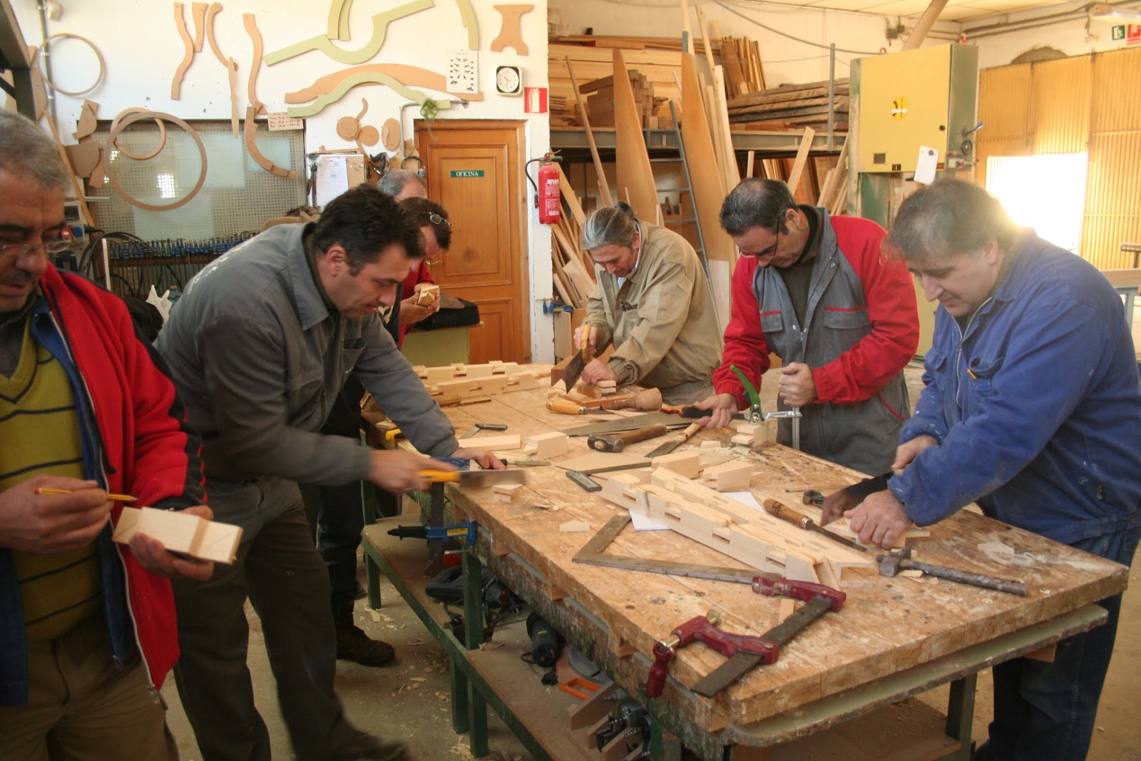 Extremadura Artesana Finalizado el Curso de Carpintería Mudejar