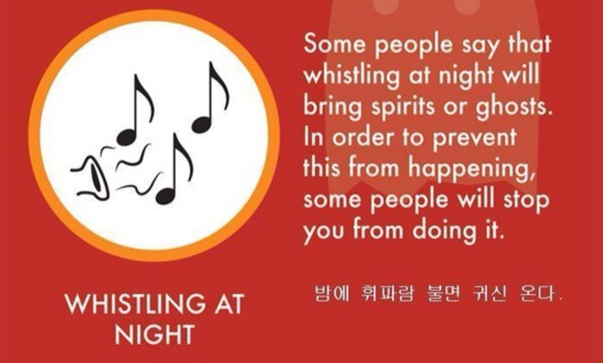 Korean superstitions that have been introduced to foreign countries