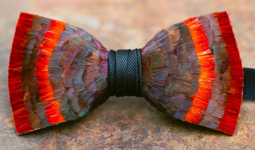 Brackish Original Feather Bow Ties