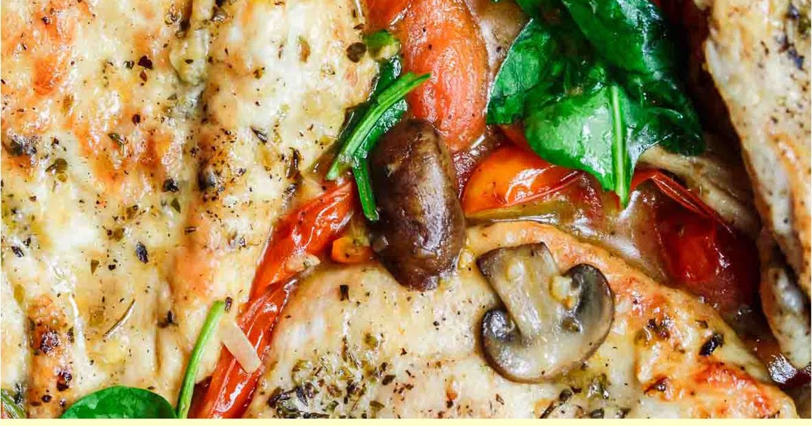 Italian skillet chicken with tomatoes and mushrooms | EAT
