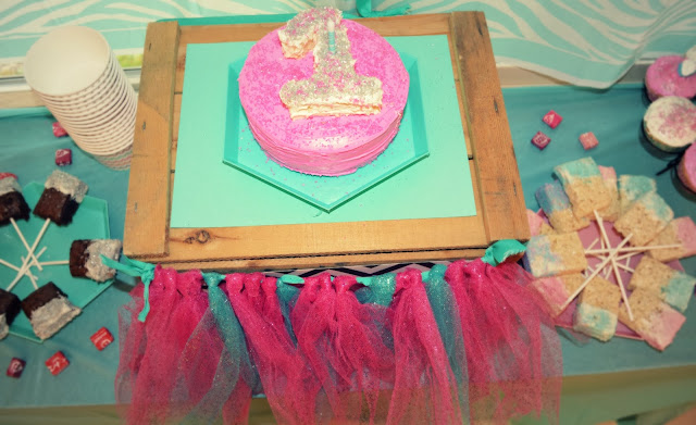 Pink and Blue 1st Birthday Party!