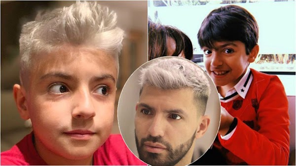 Nuevo look: el hijo de Gianinna se tiñó el pelo de gris como su papá Nuevo look: el hijo de Gianinna se tiñó el pelo de gris como su papá