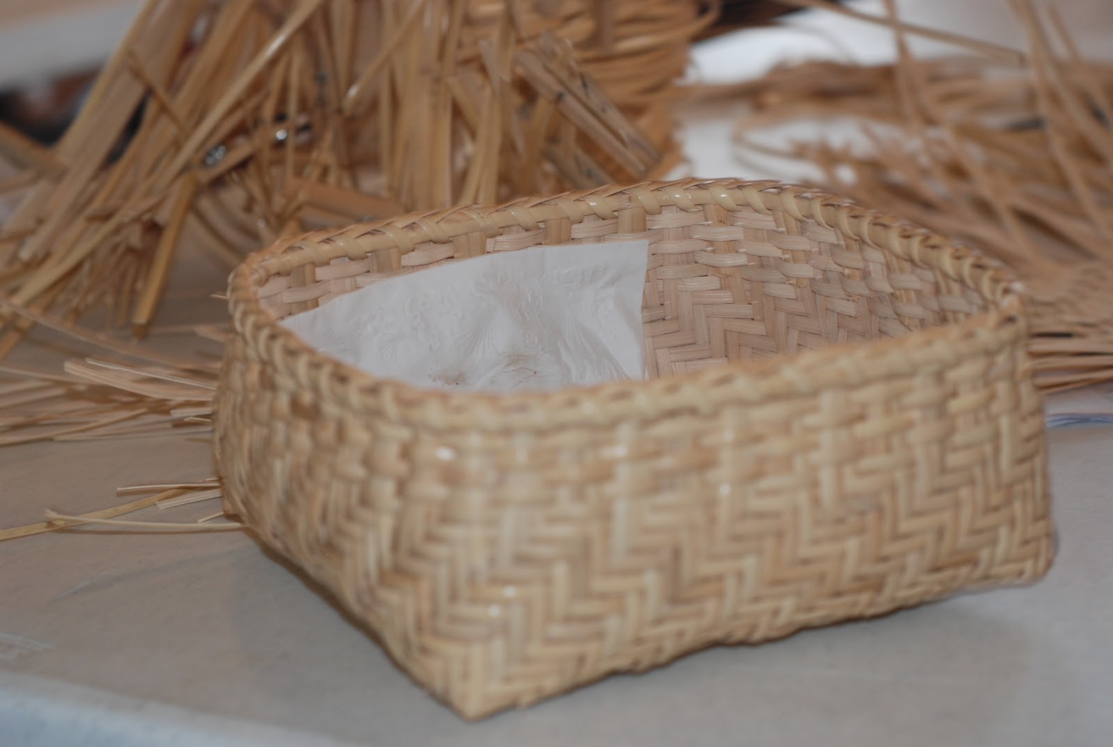 Prairie Places Basket Weaving Class at the Creek Council House