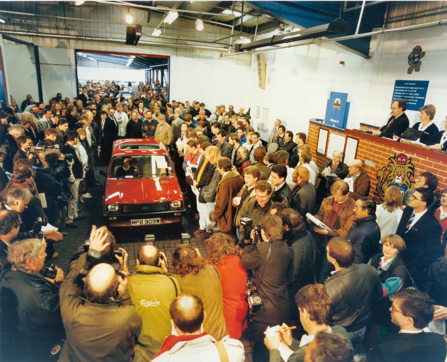The Motoring World BCA, the UK famous auction house celebrates seventy
