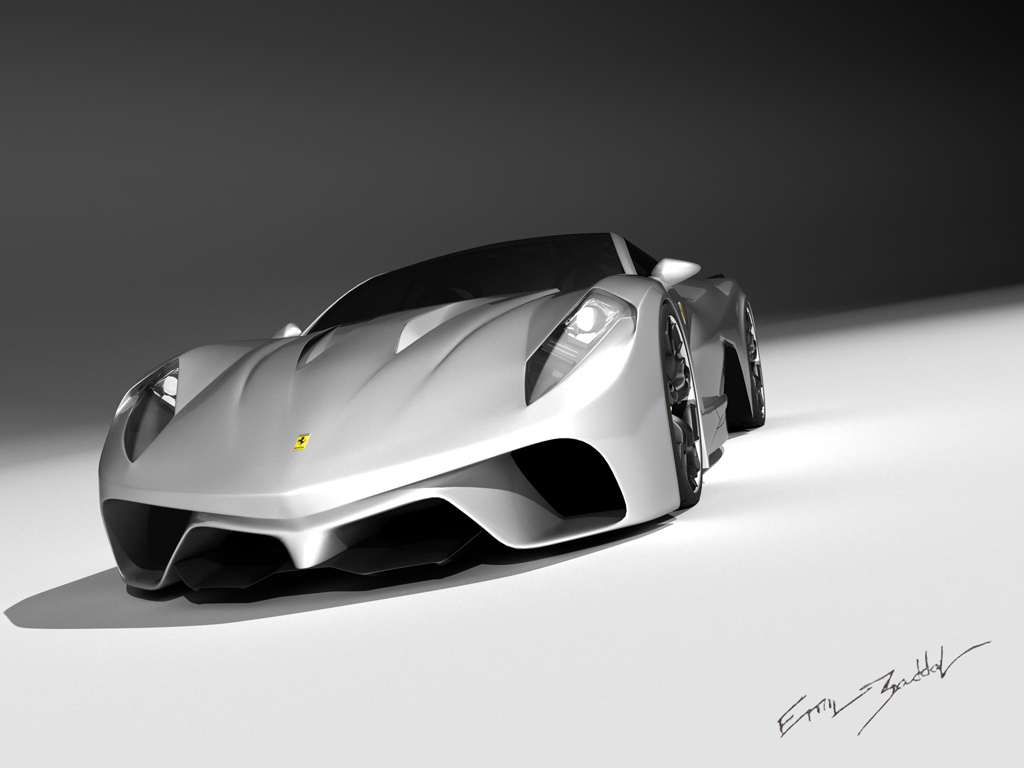 Hot Wheels : Ferrari Sportscar Concept by Emil Baddal - Bellisima