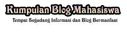 Kumpulan Blog Mahasiswa