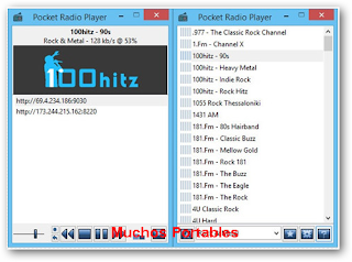 Pocket Radio Player Portable