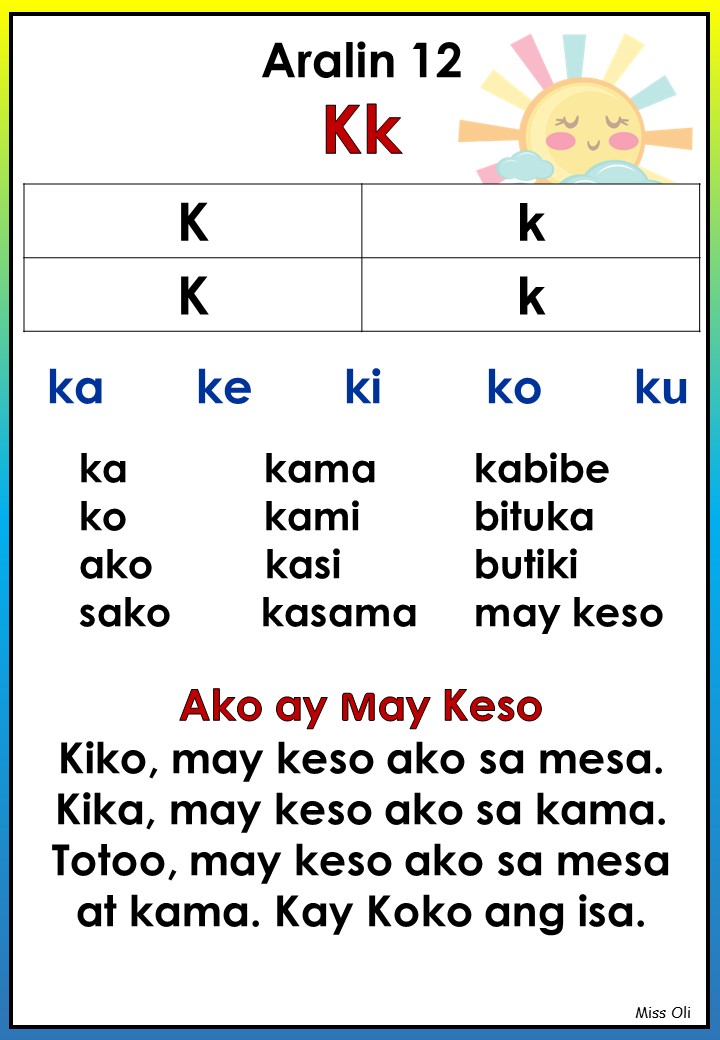 Teacher Fun Files: Marungko Approach Reading Material