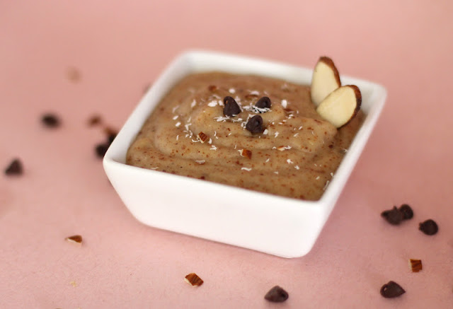 Healthy Almond Joy Candy Spread - Desserts with Benefits