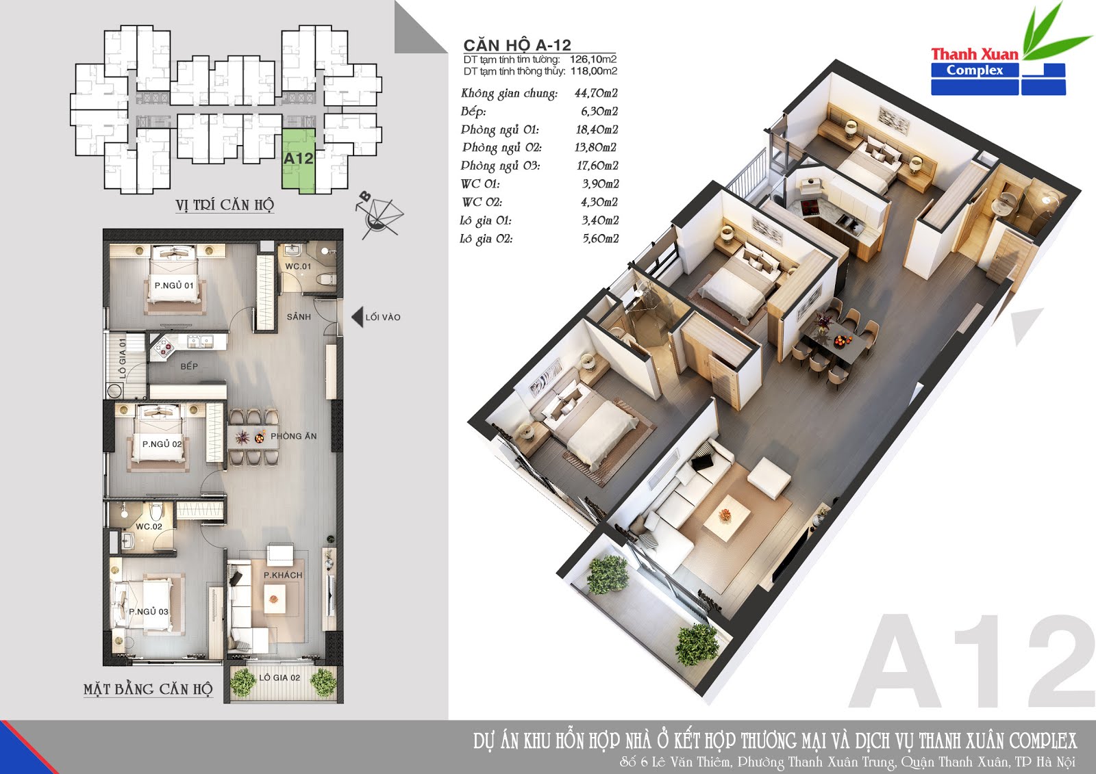 Căn hộ A12 Chung cư Hapulico 24t3 (Thanh Xuân Complex) diện tích tim tường 126,10m2 diện tích thông thuỷ 118,0m2, thiết kế 03 phòng ngủ 02 vệ sinh. Ban công Tây Nam - Tây Bắc hướng cửa vào Đông Nam. Căn hộ A12 Chung cư Hapulico 24t3 (Thanh Xuân Complex) diện tích tim tường 126,10m2 diện tích thông thuỷ 118,0m2, thiết kế 03 phòng ngủ 02 vệ sinh. Ban công Tây Nam - Tây Bắc hướng cửa vào Đông Nam.