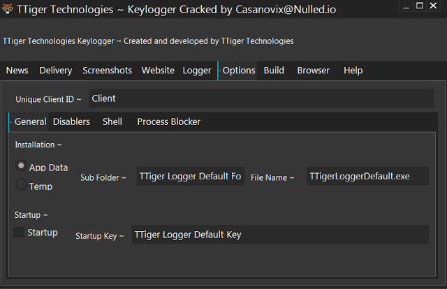 TTiger Technologies Keylogger