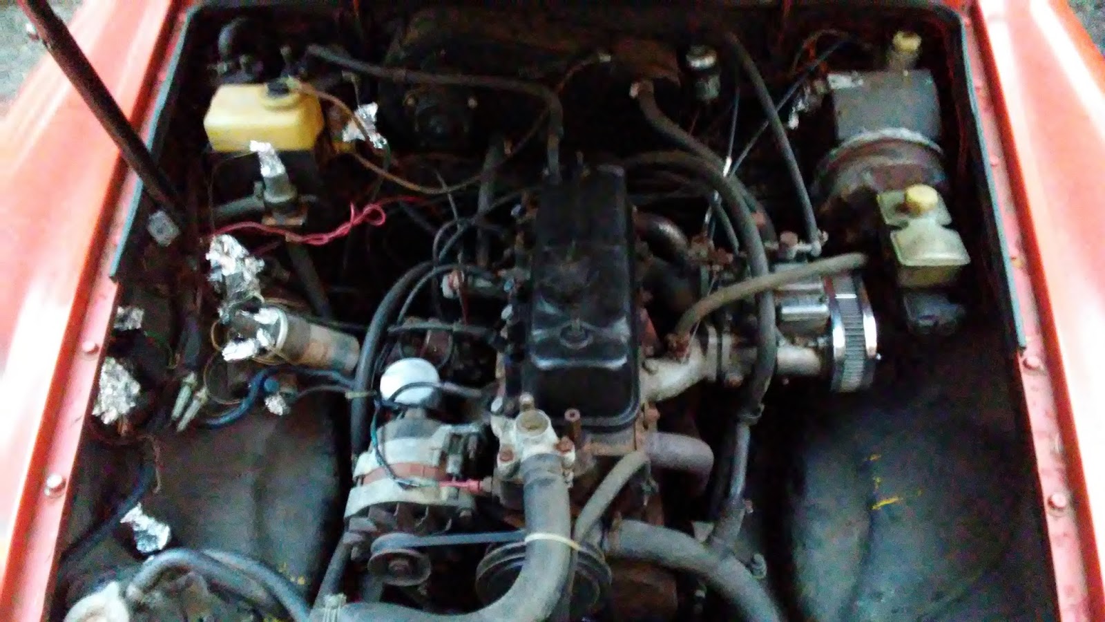 View from a Bus MGB master cylinders (Part 1)