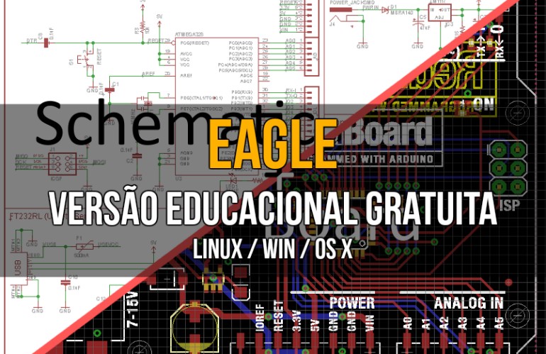 EAGLE - Versão educacional gratuita. EAGLE - Versão educacional gratuita.