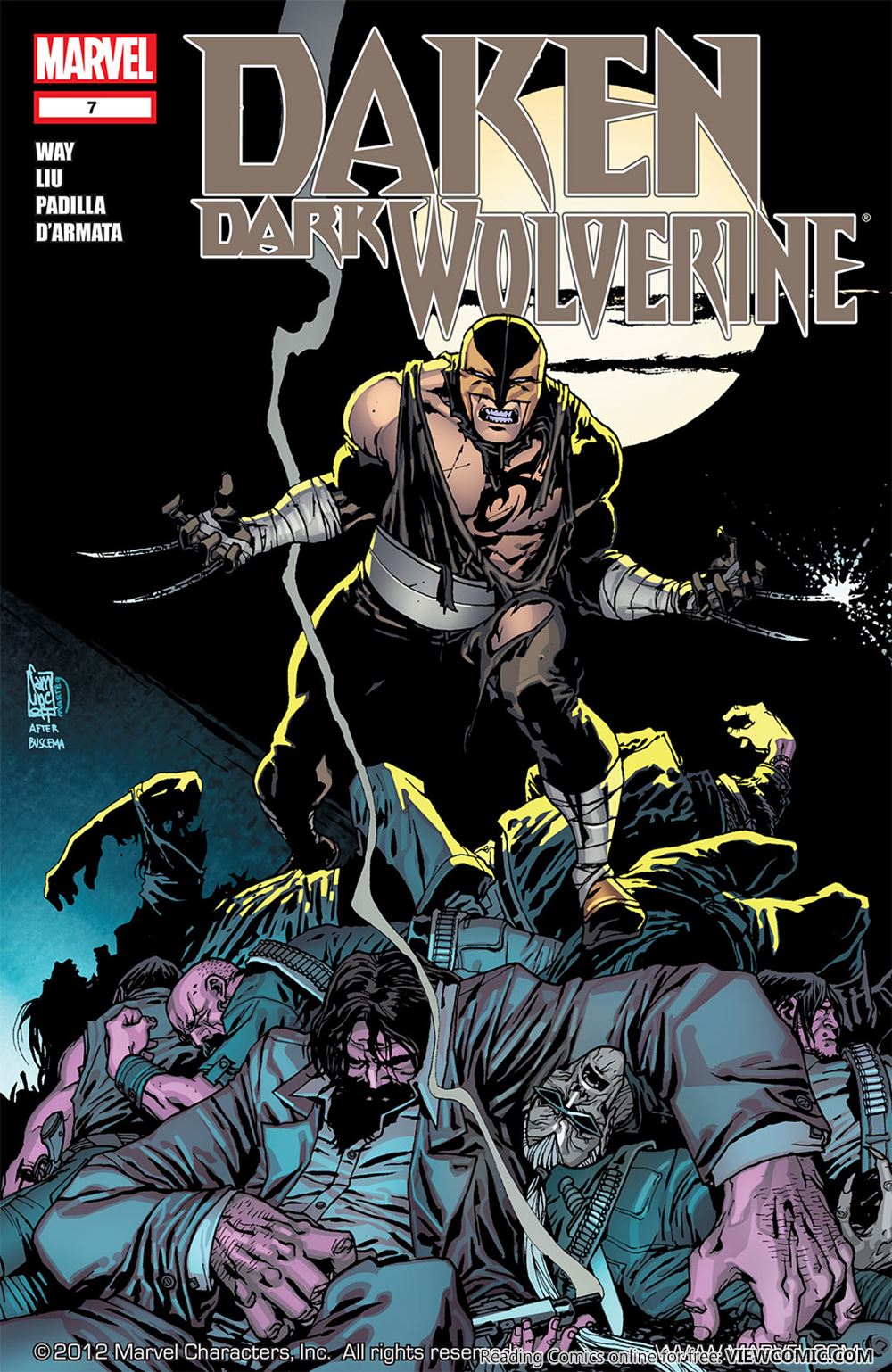 Daken Dark Wolverine 07 2011 Viewcomic Reading Comics