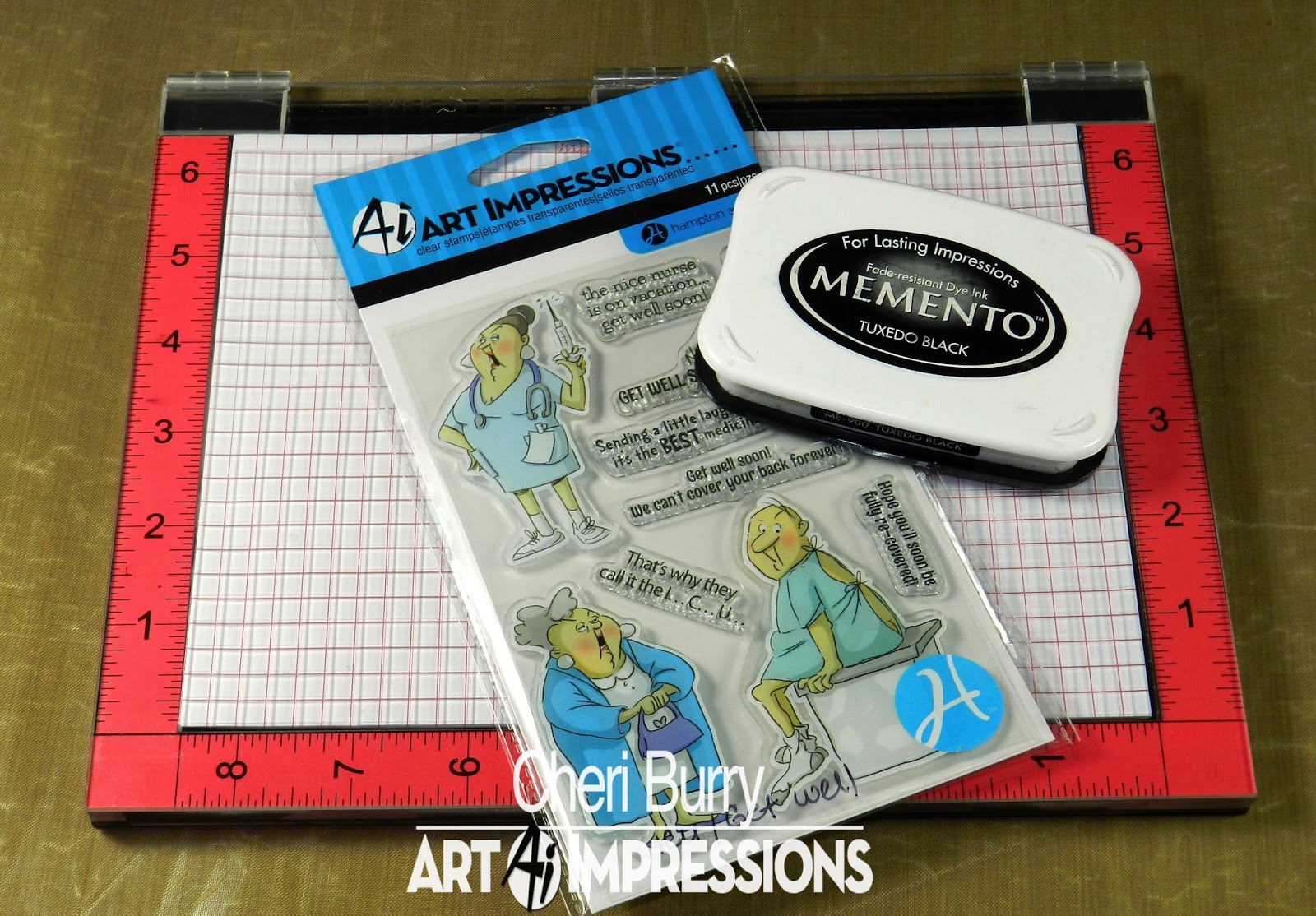Art Impressions Blog Challenge 182 Show Off Your Stamp! PLUS New Ai at