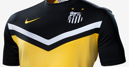 camiseta amarela do santos