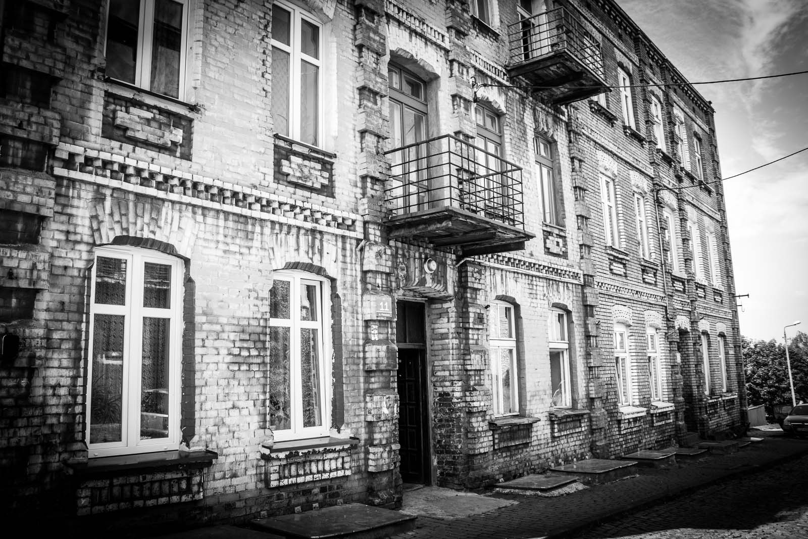 Obiektywnie O Zaułki Będzina Monochromatycznie