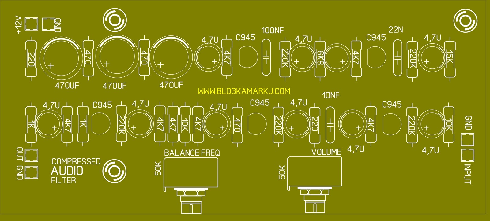 Skema Audio Compressor Dan Layout Komplit Pcb Design Layout Audio
