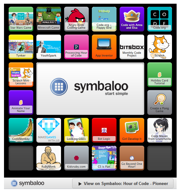 Pioneer Middle School Library Happenings Hour Of Code 2015