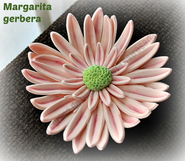 MARGARITA GERBERA TUTORIAL DE FLORES