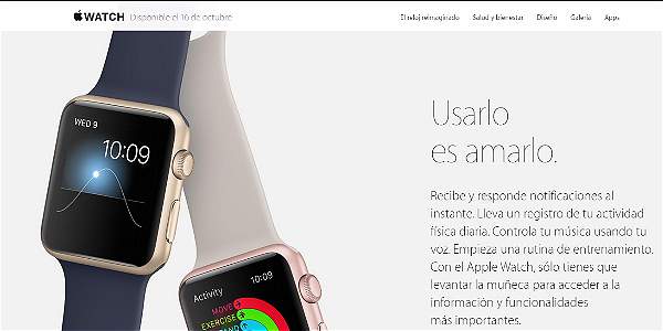En 10 días llega el reloj de Apple a Colombia
