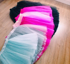 Carrie Tutu Skirt, Tutu Skirt, Tulle Skirt, Bon Bon Boutique, fuchsia pink, fuchsia