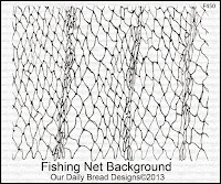 Our Daily Bread designs Fishing Net Background