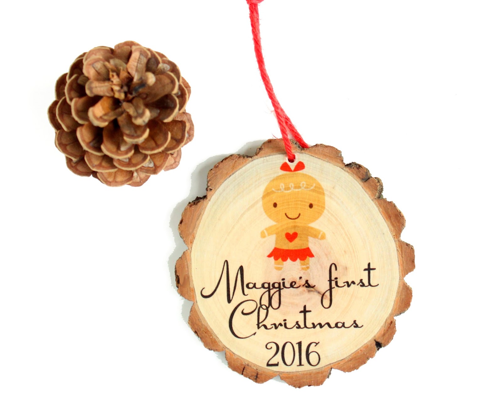 Baby's First Christmas Ornament - 2016 Baby's First Christmas