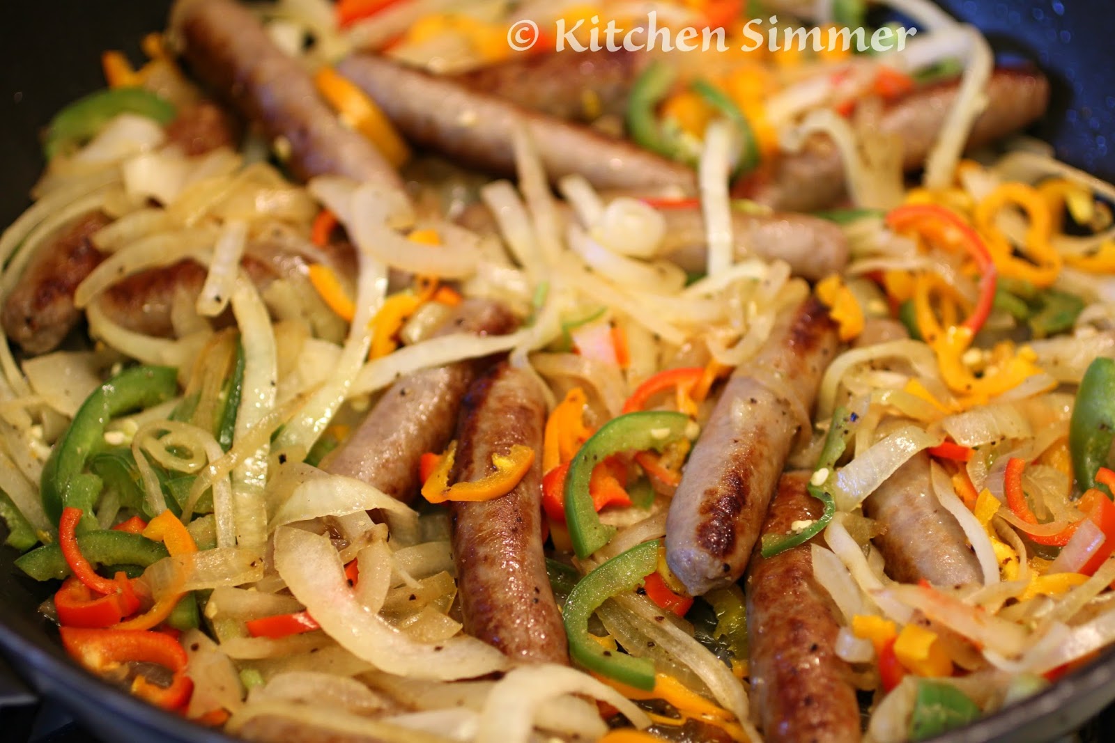 Kitchen Simmer Sausage Pepper and Onion Breakfast Rolls