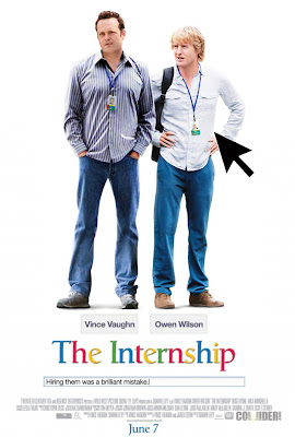 The internship Movire poster