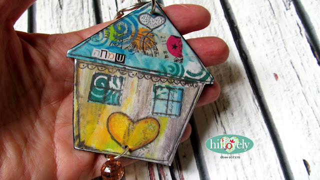 mer clay keychain,Fimo keychain, hillovely, hilla bushari, fimo house