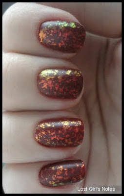 guerlain meteorites intense red nail polish swatches