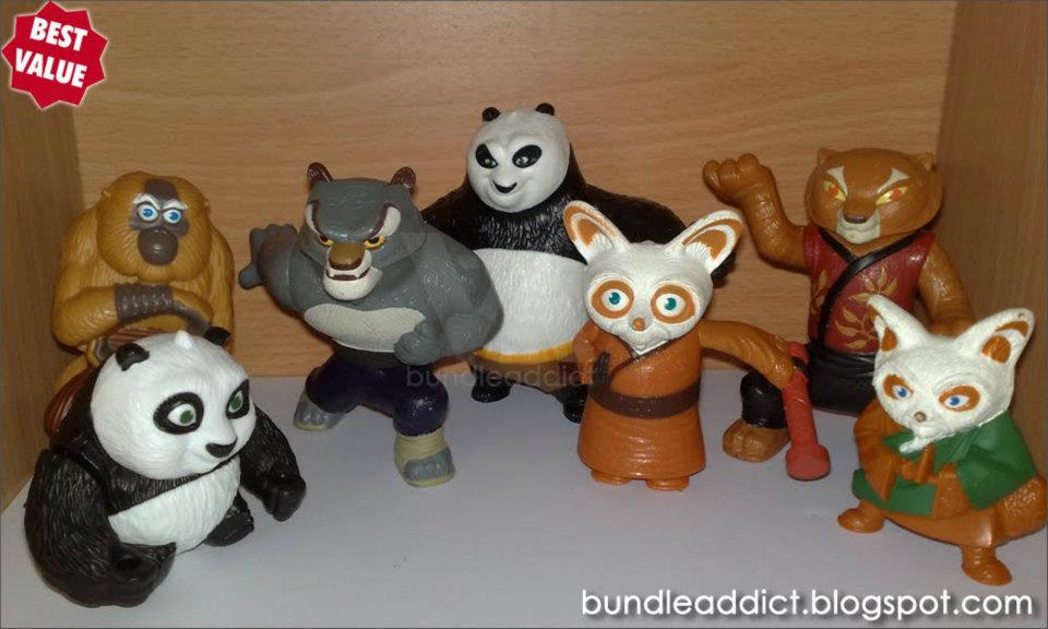 Set Kung Fu Panda Set